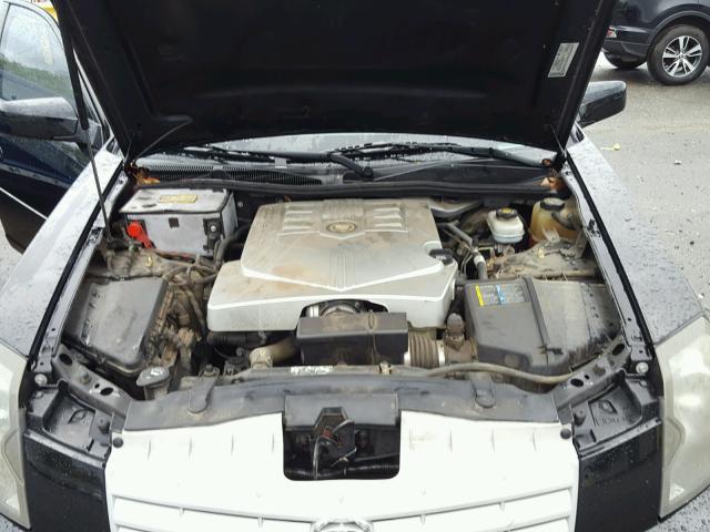 1G6DM57T770175717 - 2007 CADILLAC CTS BLACK photo 7