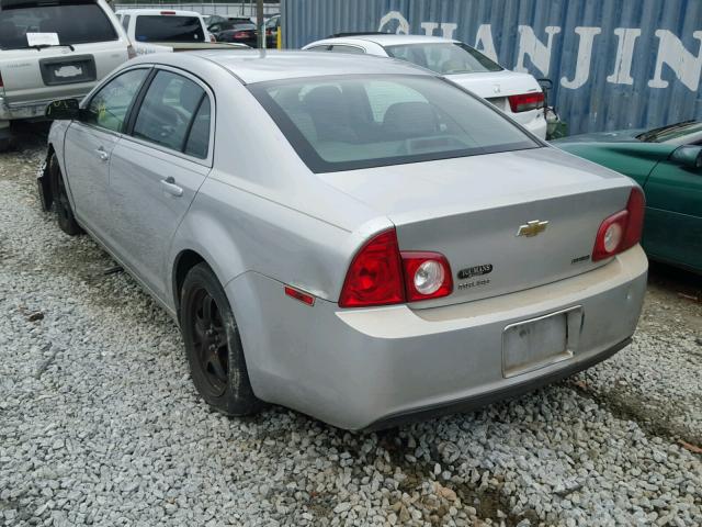 1G1ZA5E04AF165874 - 2010 CHEVROLET MALIBU LS 银色 照片 3
