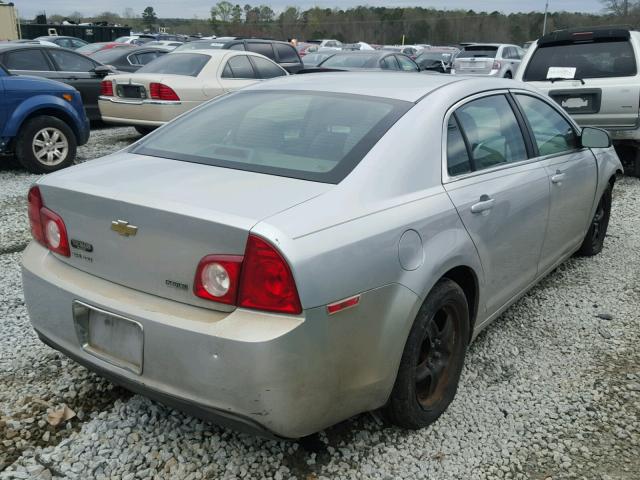 1G1ZA5E04AF165874 - 2010 CHEVROLET MALIBU LS 银色 照片 4