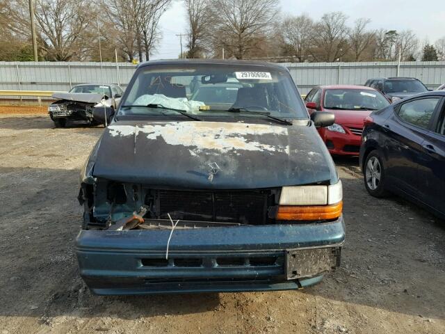 2B4GH2530SR140111 - 1995 DODGE CARAVAN GREEN photo 9