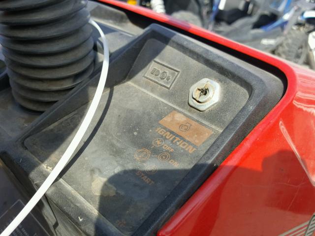 1C173C50168 - 2007 LAWN MOWER RED photo 8