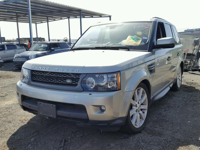 SALSK2D48AA223628 - 2010 LAND ROVER RANGE ROVE GRAY photo 2