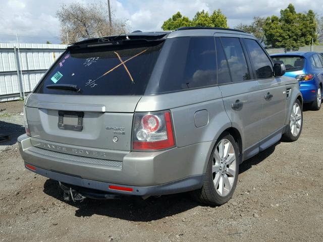 SALSK2D48AA223628 - 2010 LAND ROVER RANGE ROVE GRAY photo 4