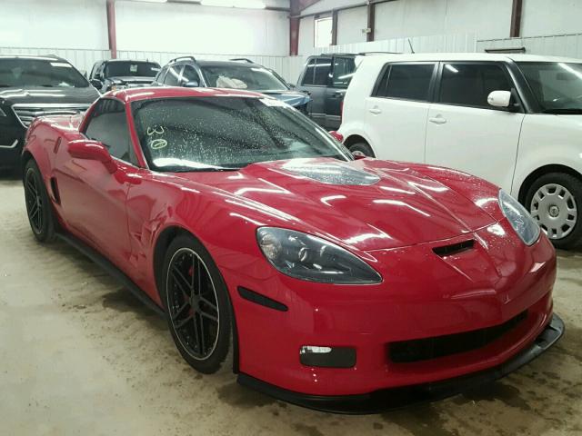 1G1YY26U165127233 - 2006 CHEVROLET CORVETTE RED photo 1