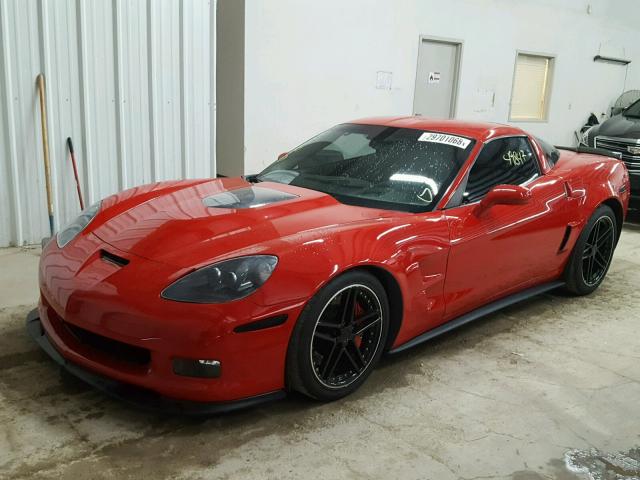 1G1YY26U165127233 - 2006 CHEVROLET CORVETTE RED photo 2