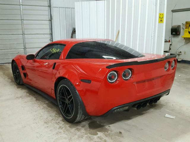 1G1YY26U165127233 - 2006 CHEVROLET CORVETTE RED photo 3