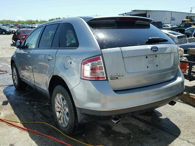 2FMDK49C07BB17873 - 2007 FORD EDGE Gümüş fotoğraf 3
