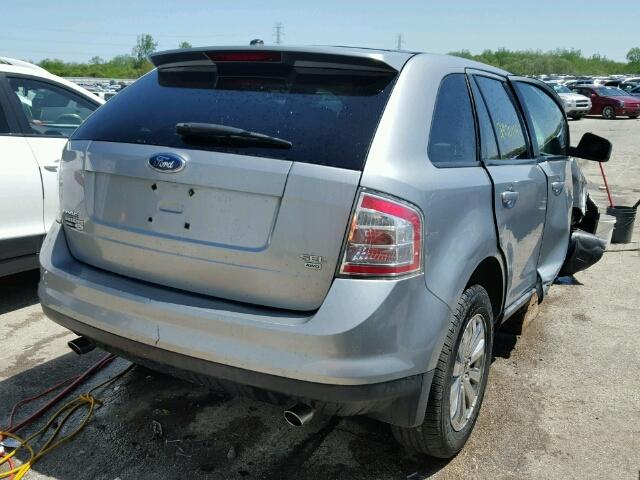 2FMDK49C07BB17873 - 2007 FORD EDGE SILVER photo 4