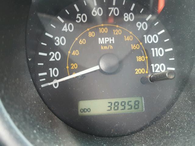 KL1TD666X8B247453 - 2008 CHEVROLET AVEO BASE Srebrny zdjęcie 8