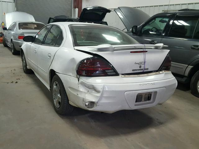 1G2NE52E65M245841 - 2005 PONTIAC GRAND AM S თეთრი ფოტო 3