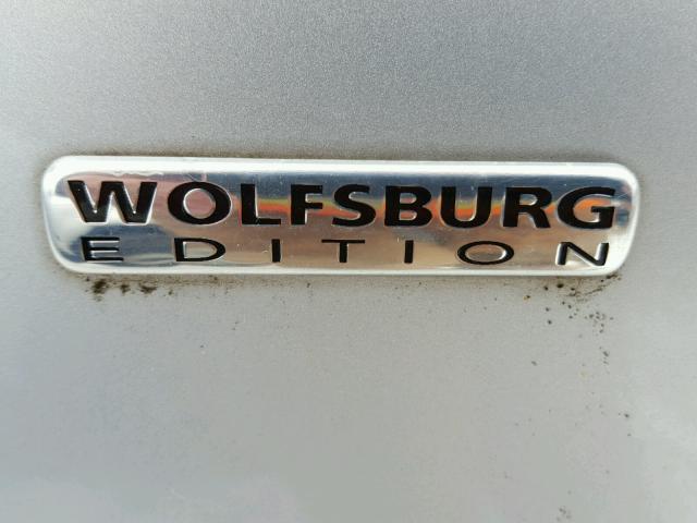 3VWRA71K98M185068 - 2008 VOLKSWAGEN JETTA WOLF SILVER photo 9