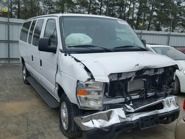 1FBNE3BL3DDA27938 - 2013 FORD ECONOLINE WHITE photo 1