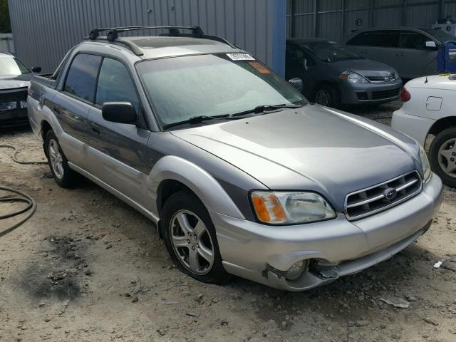 4S4BT62C957103115 - 2005 SUBARU BAJA SPORT GRAY photo 1