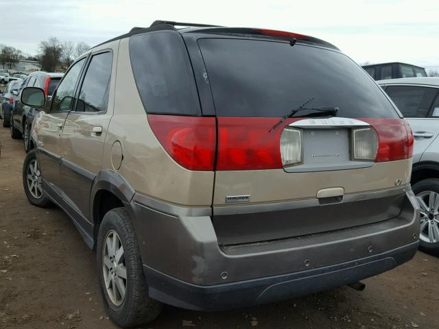 3G5DB03E33S505764 - 2003 BUICK RENDEZVOUS TAN photo 3