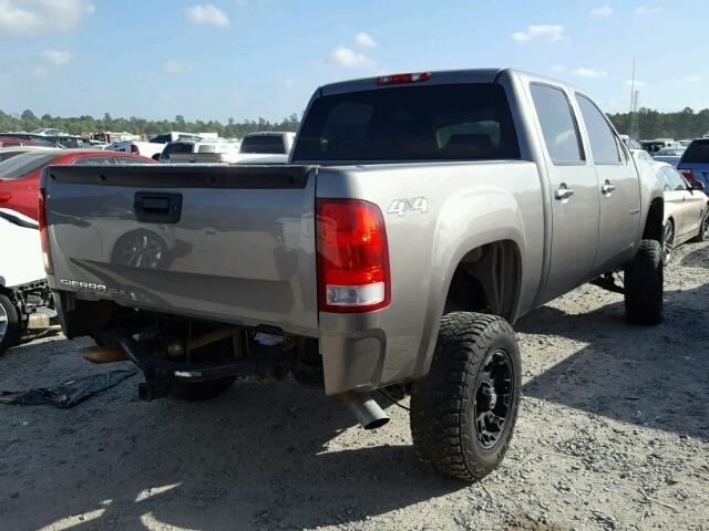 3GTP2VE79DG264637 - 2013 GMC SIERRA K15 SILVER photo 4