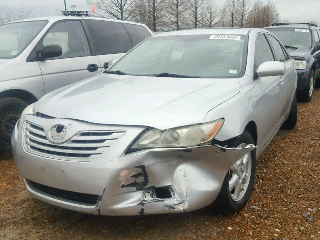 4T1BE46K47U634209 - 2007 TOYOTA CAMRY NEW SILVER photo 2