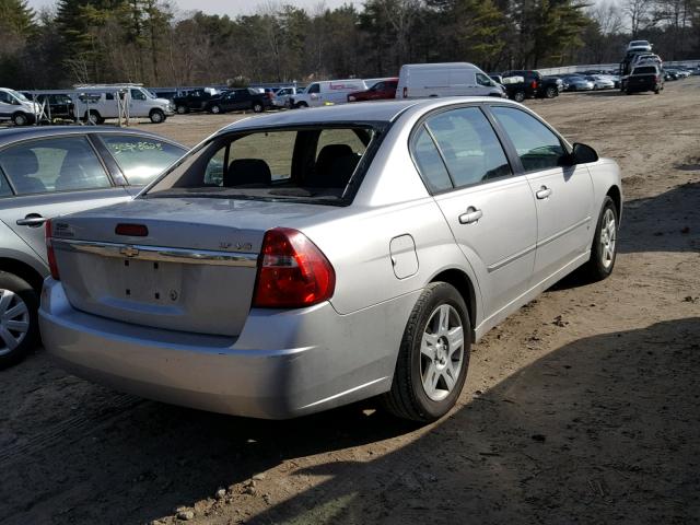 1G1ZT51816F223730 - 2006 CHEVROLET MALIBU LT SILVER photo 4