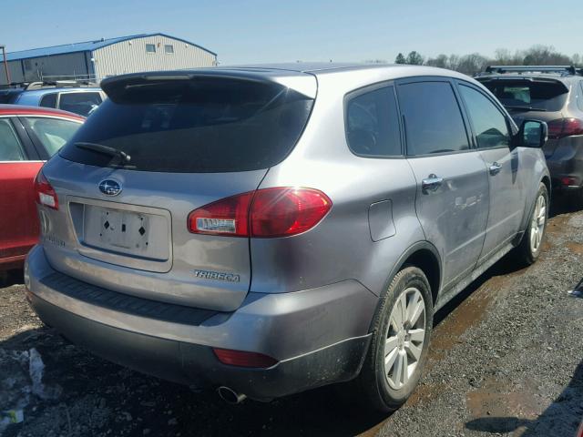 4S4WX91D284408933 - 2008 SUBARU TRIBECA GRAY photo 4