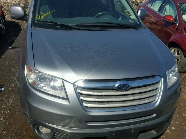 4S4WX91D284408933 - 2008 SUBARU TRIBECA GRAY photo 9