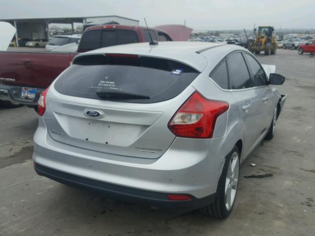 1FAHP3N20CL449360 - 2012 FORD FOCUS TITA SILVER photo 4