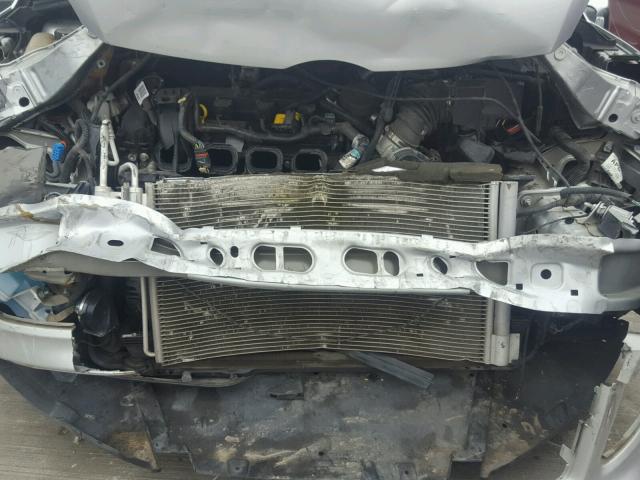 1FAHP3N20CL449360 - 2012 FORD FOCUS TITA SILVER photo 7