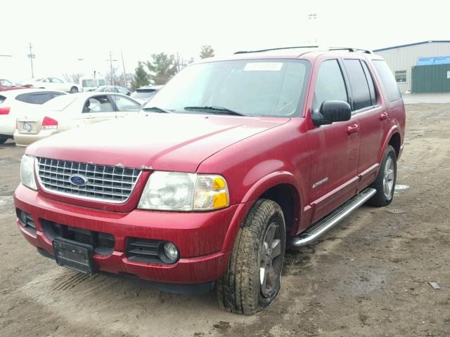 1FMZU75KX4ZB24952 - 2004 FORD EXPLORER L RED photo 2