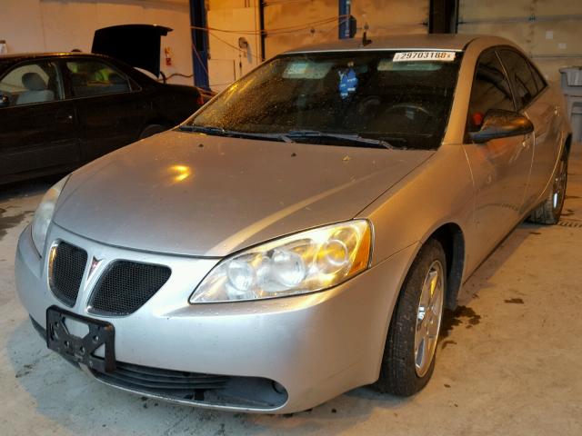 1G2ZH57N984285952 - 2008 PONTIAC G6 GT SILVER photo 2