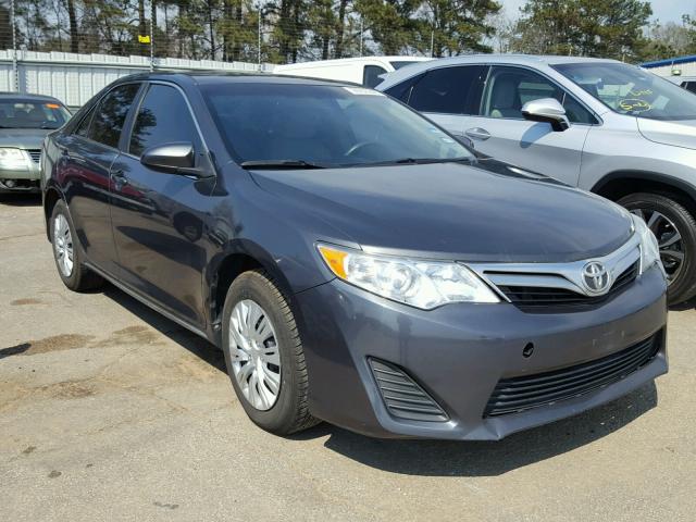 4T1BF1FKXCU103277 - 2012 TOYOTA CAMRY BASE GRAY photo 1