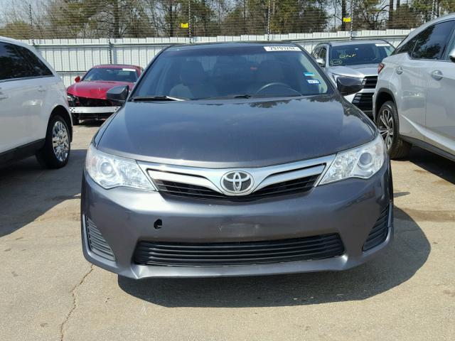 4T1BF1FKXCU103277 - 2012 TOYOTA CAMRY BASE GRAY photo 9