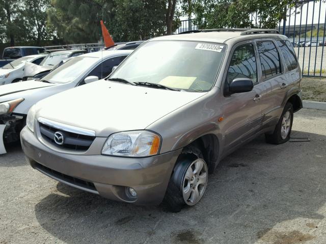 4F2YU09191KM36838 - 2001 MAZDA TRIBUTE LX GOLD photo 2