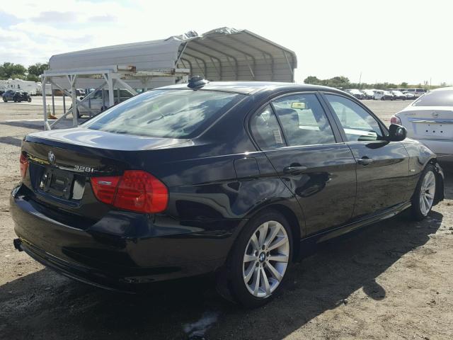 WBAPH7C56BE130472 - 2011 BMW 328 I BLACK photo 4