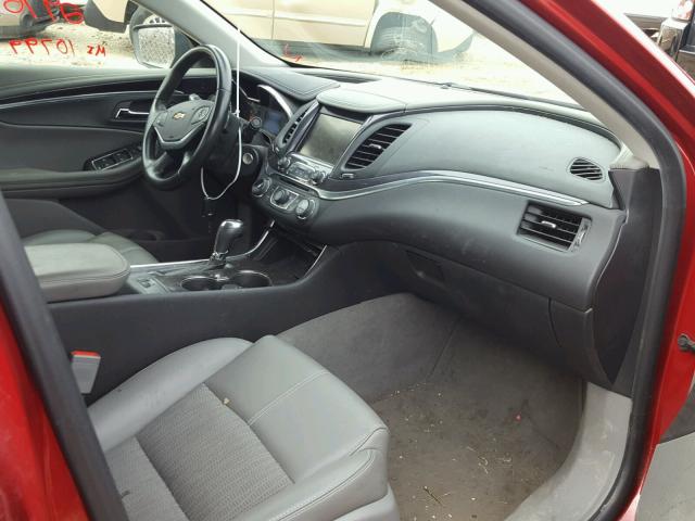 2G1115SL1E9248236 - 2014 CHEVROLET IMPALA LT RED photo 5