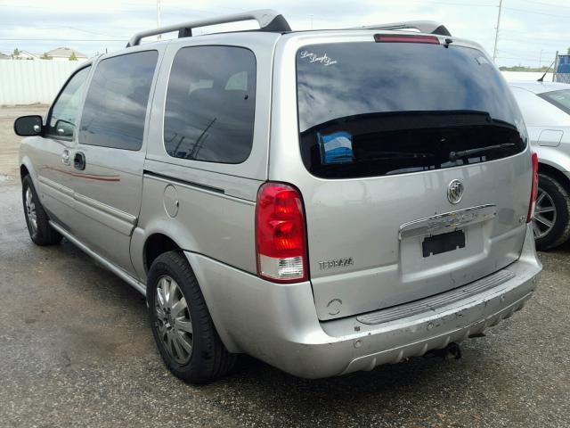 5GADV33L56D111205 - 2006 BUICK TERRAZA CX SILVER photo 3