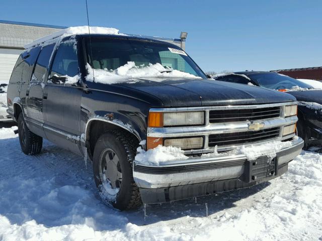 3GNEC16R8XG271703 - 1999 CHEVROLET SUBURBAN C BLACK photo 1