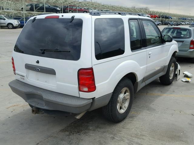 1FMZU70E02UC85872 - 2002 FORD EXPLORER S WHITE photo 4