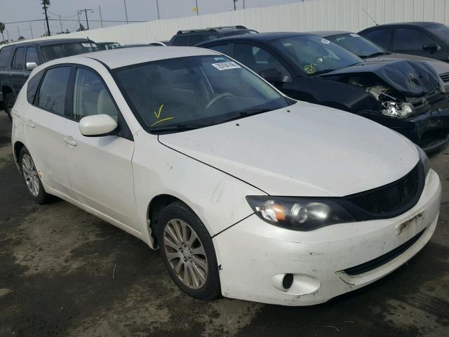 JF1GH61658H810157 - 2008 SUBARU IMPREZA 2. WHITE photo 1