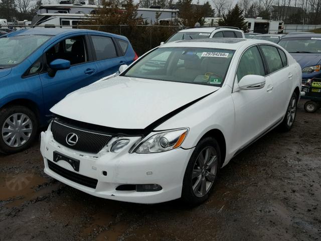 JTHCE1KS8A0026946 - 2010 LEXUS GS 350 WHITE photo 2