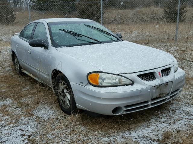 1G2NE52EX5M176801 - 2005 PONTIAC GRAND AM S SILVER photo 1