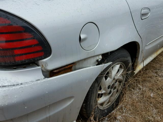 1G2NE52EX5M176801 - 2005 PONTIAC GRAND AM S SILVER photo 10