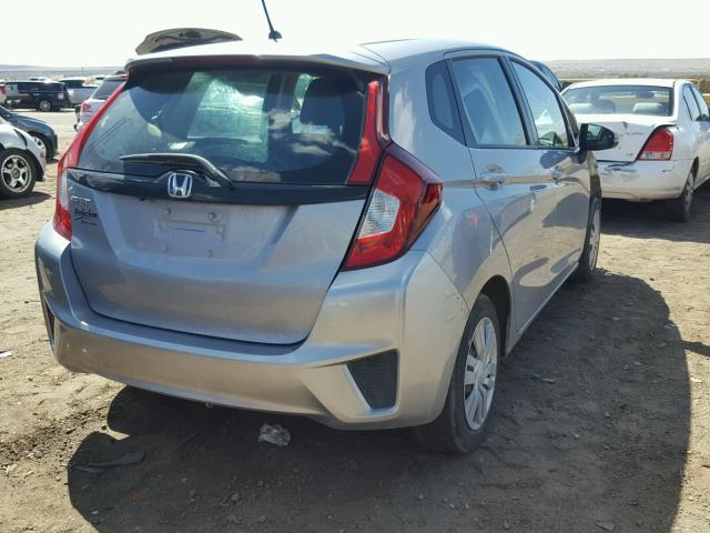 3HGGK5G59HM701234 - 2017 HONDA FIT LX SILVER photo 4