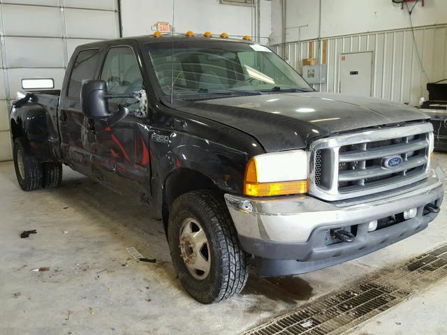 1FTWW33F11EB16175 - 2001 FORD F350 SUPER BLACK photo 1