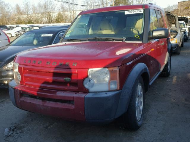 SALAD25446A377765 - 2006 LAND ROVER LR3 SE RED photo 2