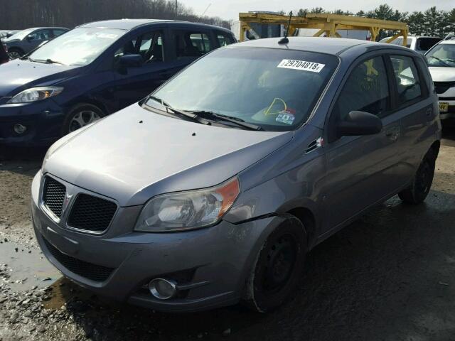 KL2TD66EX9B691341 - 2009 PONTIAC G3 GRAY photo 2