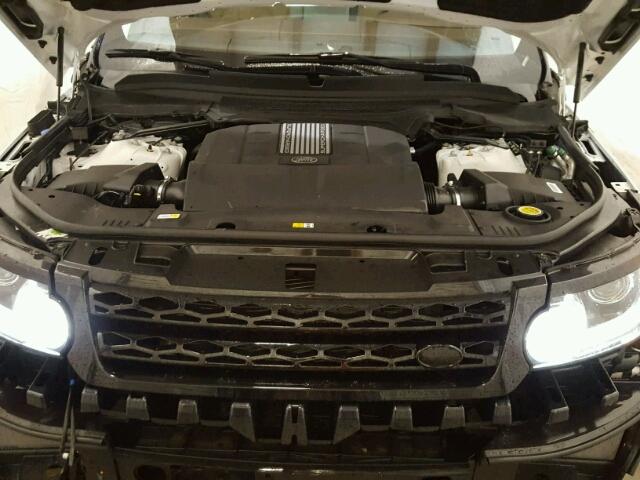 SALWG2PF6GA599351 - 2016 LAND ROVER RANGE ROVE WHITE photo 7