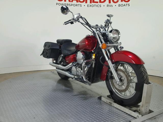 JH2RC500XBK700263 - 2011 HONDA VT750 C MAROON photo 2