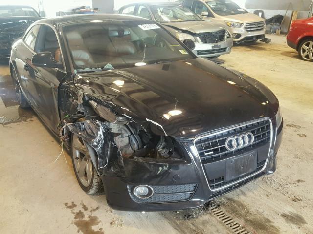 WAUDK78T78A024480 - 2008 AUDI A5 QUATTRO BLACK photo 1