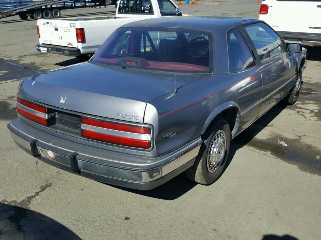 2G4WD14W9J1471262 - 1988 BUICK REGAL LIMI GRAY photo 4