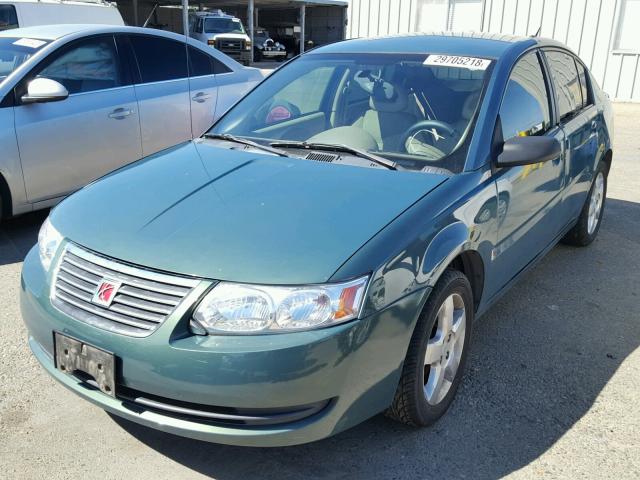 1G8AJ58F47Z180641 - 2007 SATURN ION LEVEL მწვანე ფოტო 2