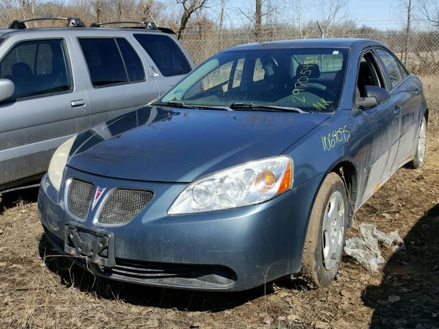 1G2ZF55B464211110 - 2006 PONTIAC G6 SE GRAY photo 2