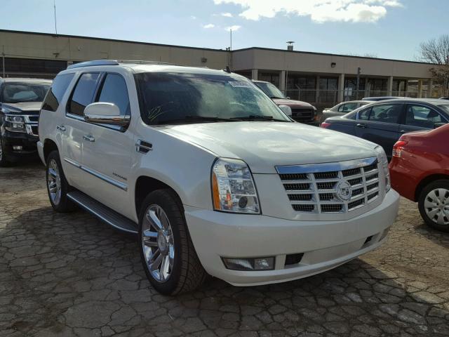 1GYUKBEF4AR120556 - 2010 CADILLAC ESCALADE L WHITE photo 1